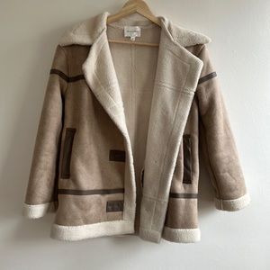 Line&Dot Faux Shearling Jacket